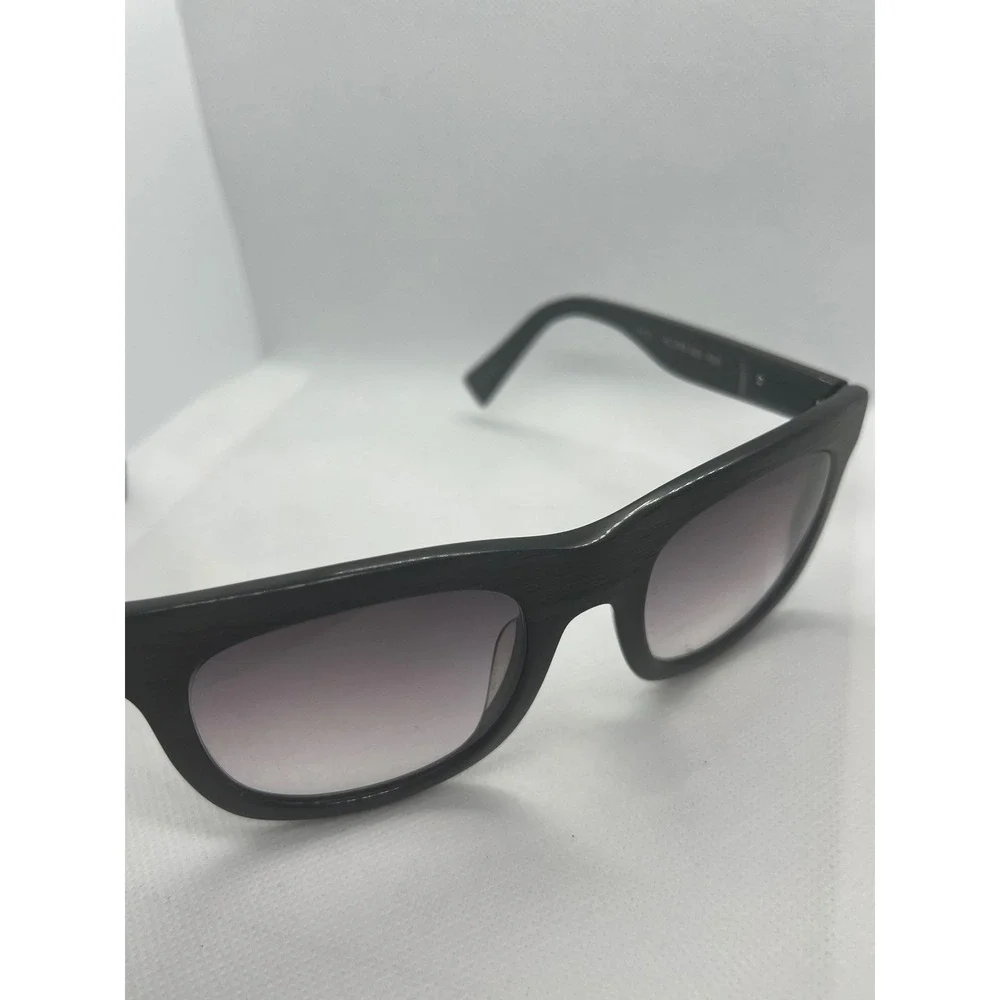 Alain Mikli Sunglasses AL1348 0101‎ 4320 Black Frames Fade Lens Designer Eyewear